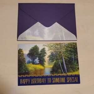Happy Birthday to Someone Special Card with Matching Envelope